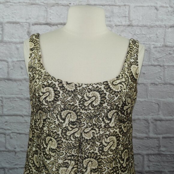 Vintage 60s Dynasty Regency Brocade Gown Dress - Picture 2 of 9